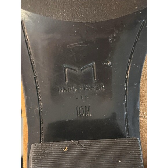 Marc Fisher Yarita Size 10M Brown Suede Pull On Pointed Toe Ankle Bootie - Picture 11 of 13